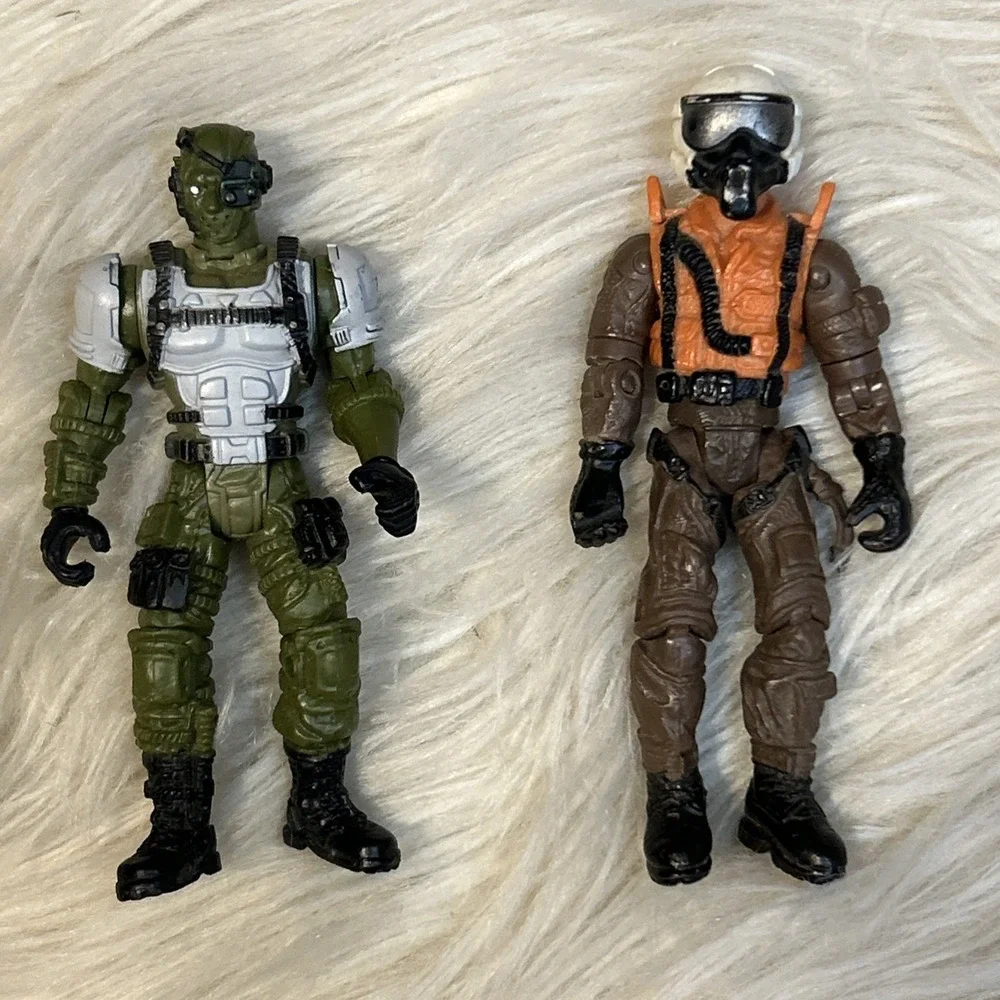 1:18 Blue Box Toys Elite Force Military Action Figures Chap Mei Corps GI Joe Mix